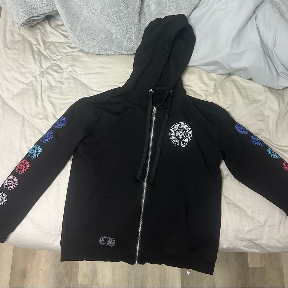CHROME HEARTS ZIP HOODIE
